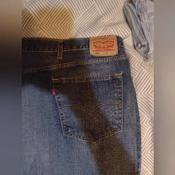 Mens 559  Levi's 64×30 Blue Jeans Pre-owned Great Condition - Picture 1 of 5